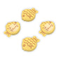 PlayVital Cute Thumb Grip Caps for Nintendo Switch & Switch OLED & Switch Lite - Taiyaki Kitten
