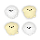 PlayVital Cute Thumb Grip Caps for PS5 & PS4 & Xbox Series X/S & Switch Pro Controller - Fluffy & Winky Pups PlayVital