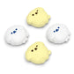 PlayVital Cute Thumb Grip Caps for PS5 & PS4 & Xbox Series X/S & Switch Pro Controller - Fluffy & Winky Pups PlayVital