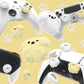 PlayVital Cute Thumb Grip Caps for PS5 & PS4 & Xbox Series X/S & Switch Pro Controller - Fluffy & Winky Pups PlayVital