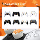 PlayVital Cute Universal Illuminated LED Thumbstick Grips for ps5 & ps4 & Xbox Series X/S & Xbox One & Switch Pro Controller - Tricky Kitty & Dorky Kitty PlayVital