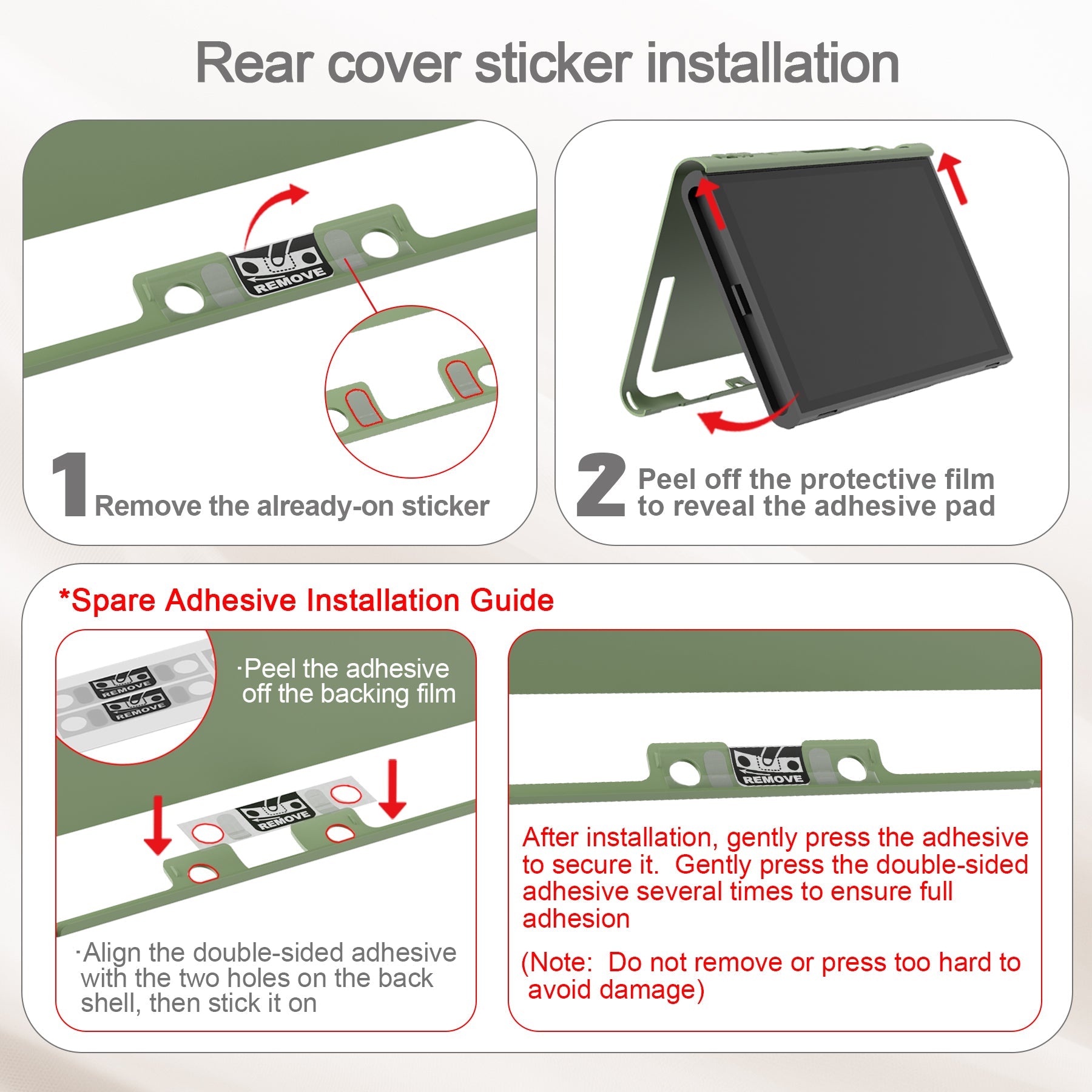 PlayVital Cyber Spider Protective Case for Nintendo Switch 2, Ergonomic Anti-slip Silicone Grip Covers, Dockable Hard Case Shell for Switch 2 with Joystick Cap & Sticker - White PlayVital