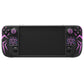 PlayVital Cyber Spider Protective Case with Back Button Enhancements & Thumb Grips & Trackpad Skins for Steam Deck OLED & LCD - Black PlayVital