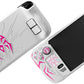 PlayVital Cyber Spider Protective Case with Back Button Enhancements & Thumb Grips & Trackpad Skins for Steam Deck OLED & LCD - White PlayVital