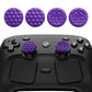 PlayVital Diamond Grain & Crack Bomb Design 4-Pack Thumb Grips for Steam Controller 2 (2026), Anti-Slip Textured Grip Caps - Purple PlayVital