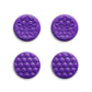 PlayVital Diamond Grain & Crack Bomb Design 4-Pack Thumb Grips for Steam Controller 2 (2026), Anti-Slip Textured Grip Caps - Purple PlayVital