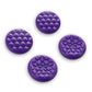 PlayVital Diamond Grain & Crack Bomb Design 4-Pack Thumb Grips for Steam Controller 2 (2026), Anti-Slip Textured Grip Caps - Purple PlayVital