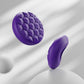 PlayVital Diamond Grain & Crack Bomb Design 4-Pack Thumb Grips for Steam Controller 2 (2026), Anti-Slip Textured Grip Caps - Purple PlayVital