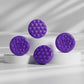 PlayVital Diamond Grain & Crack Bomb Design 4-Pack Thumb Grips for Steam Controller 2 (2026), Anti-Slip Textured Grip Caps - Purple PlayVital