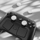 PlayVital Diamond Grain & Crack Bomb Design 4-Pack Thumb Grips for Steam Controller 2 (2026), Anti-Slip Textured Grip Caps - White PlayVital