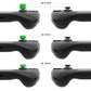PlayVital Diamond Grain & Crack Bomb Design Ergonomic Stick Caps Thumb Grips for Steam Deck LCD & OLED, for PS Portal Remote Player -  Green PlayVital