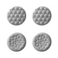 PlayVital Diamond Grain & Crack Bomb Design Thumb Grip Caps for Steam Deck LCD & OLED, for PS Portal Remote Player - Cool Gray PlayVital
