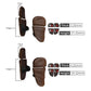 PlayVital Dune 2 Pairs Trigger Stop Shoulder Buttons Extension Kit for ps5 Controller, Stopper Bumper Trigger Extenders Game Improvement Adjusters for ps5 Controller - Wood Grain - YCPFS002 PlayVital
