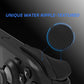 PlayVital Ergonomic Grip Back Button Enhancement Kit for Steam Deck LCD, Anti-Slip Silicone Trigger Grips for Steam Deck OLED – Black PlayVital