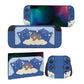 PlayVital Good Night Bear Custom Full Set Protective Skin Decal for Nintendo Switch 2 (2025) Console & Joycon - Midnight Blue PlayVital
