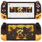 PlayVital Good Night Bear Protective Cover for Nintendo Switch 2 (2025), Separable Soft Silicone Joycon Grip & Hard Back Cover with Thumbstick Caps for Nintendo Switch 2 - Brown PlayVital
