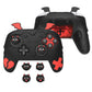 PlayVital Gothic Imp Series Silicone Cover for Nintendo Switch 2 Pro Controller, Cute Protective Skin Case for Switch 2 Pro Controller with Back Button Caps & Thumb Grip & Sticker - Black PlayVital