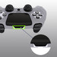 PlayVital Guardian Edition Anti-Slip Ergonomic Silicone Cover Case with Thumb Grip Caps for PS5 Edge Controller - Metallic Gray - EHPFP011 PlayVital