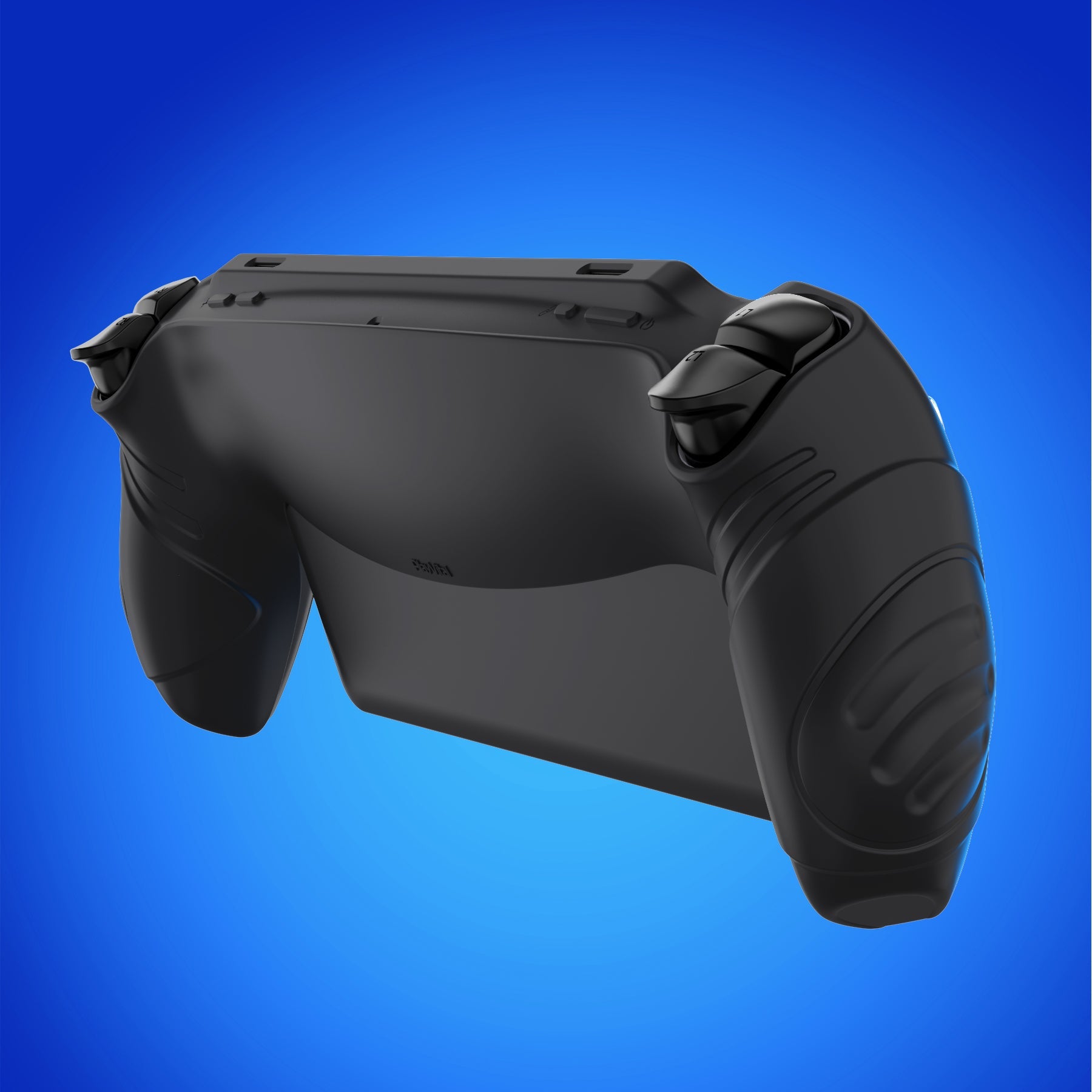 PlayVital Guardian Edition Silicone Protective Case with Thumb Grips for PS Portal Remote Player, Shockproof, Anti-Slip Grip Design for PS Portal Cover - Black PlayVital