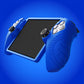 PlayVital Guardian Edition Silicone Protective Case with Thumb Grips for PS Portal Remote Player, Shockproof, Anti-Slip Grip Design for PS Portal Cover - Blue PlayVital