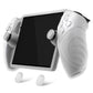 PlayVital Guardian Edition Silicone Protective Case with Thumb Grips for PS Portal Remote Player, Shockproof, Anti-Slip Grip Design for PS Portal Cover - Clear White PlayVital