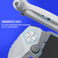 PlayVital Guardian Edition Silicone Protective Case with Thumb Grips for PS Portal Remote Player, Shockproof, Anti-Slip Grip Design for PS Portal Cover - Clear White PlayVital