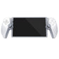 PlayVital Guardian Edition Silicone Protective Case with Thumb Grips for PS Portal Remote Player, Shockproof, Anti-Slip Grip Design for PS Portal Cover - Clear White PlayVital