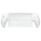 PlayVital Guardian Edition Silicone Protective Case with Thumb Grips for PS Portal Remote Player, Shockproof, Anti-Slip Grip Design for PS Portal Cover - Clear White PlayVital