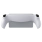 PlayVital Guardian Edition Silicone Protective Case with Thumb Grips for PS Portal Remote Player, Shockproof, Anti-Slip Grip Design for PS Portal Cover - Clear White PlayVital