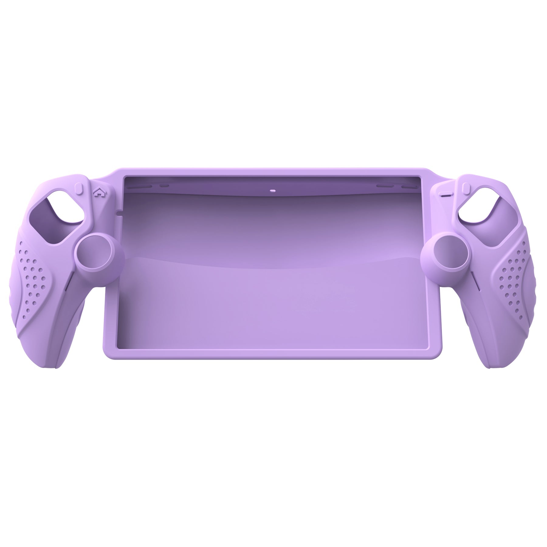 PlayVital Guardian Edition Silicone Protective Case with Thumb Grips for PS Portal Remote Player, Shockproof, Anti-Slip Grip Design for PS Portal Cover - Mauve Purple PlayVital