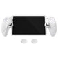 PlayVital Guardian Edition Silicone Protective Case with Thumb Grips for PS Portal Remote Player, Shockproof, Anti-Slip Grip Design for PS Portal Cover - White PlayVital