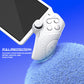 PlayVital Guardian Edition Silicone Protective Case with Thumb Grips for PS Portal Remote Player, Shockproof, Anti-Slip Grip Design for PS Portal Cover - White PlayVital