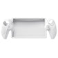 PlayVital Guardian Edition Silicone Protective Case with Thumb Grips for PS Portal Remote Player, Shockproof, Anti-Slip Grip Design for PS Portal Cover - White PlayVital