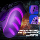 PlayVital Guardian Silicone Cover with 4 Thumb Grips & Stickers for Steam Controller 2 (2026) - Purple PlayVital