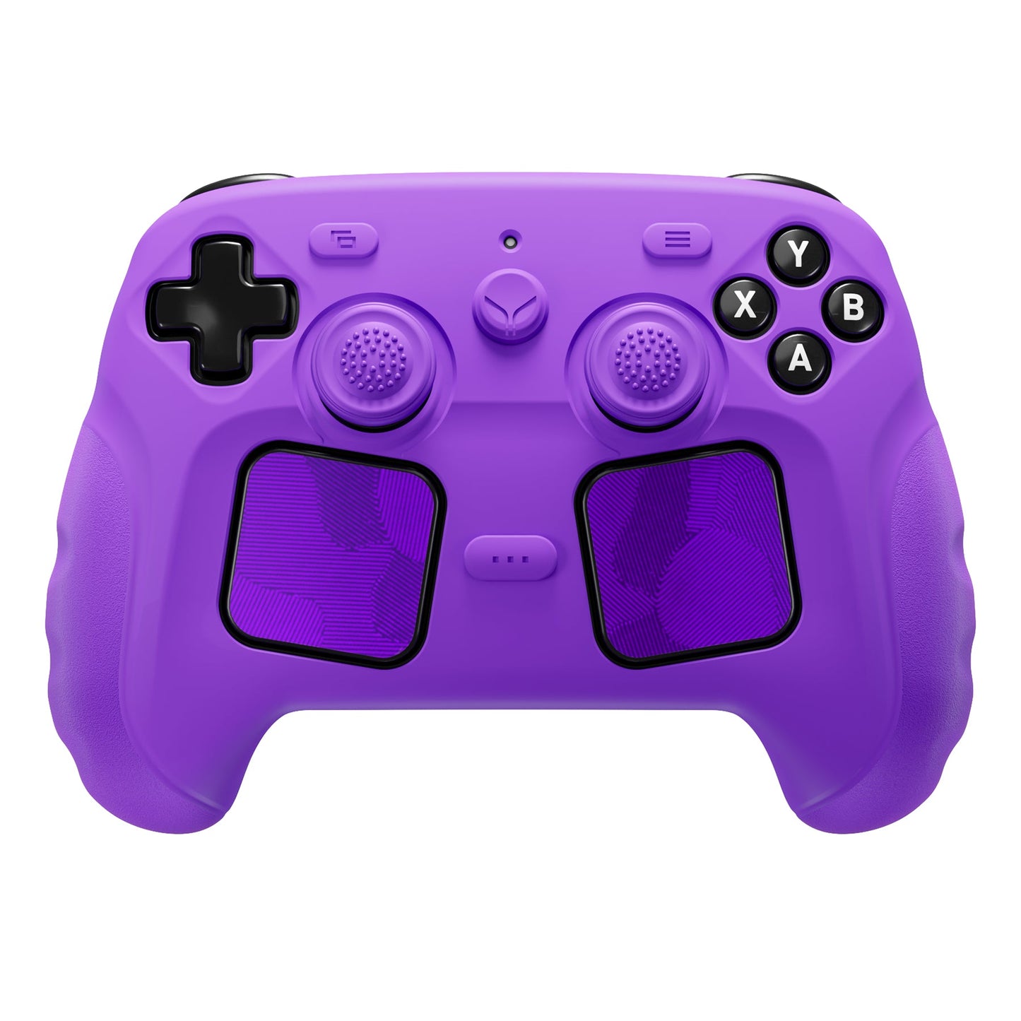 PlayVital Guardian Silicone Cover with 4 Thumb Grips & Stickers for Steam Controller 2 (2026) - Purple PlayVital
