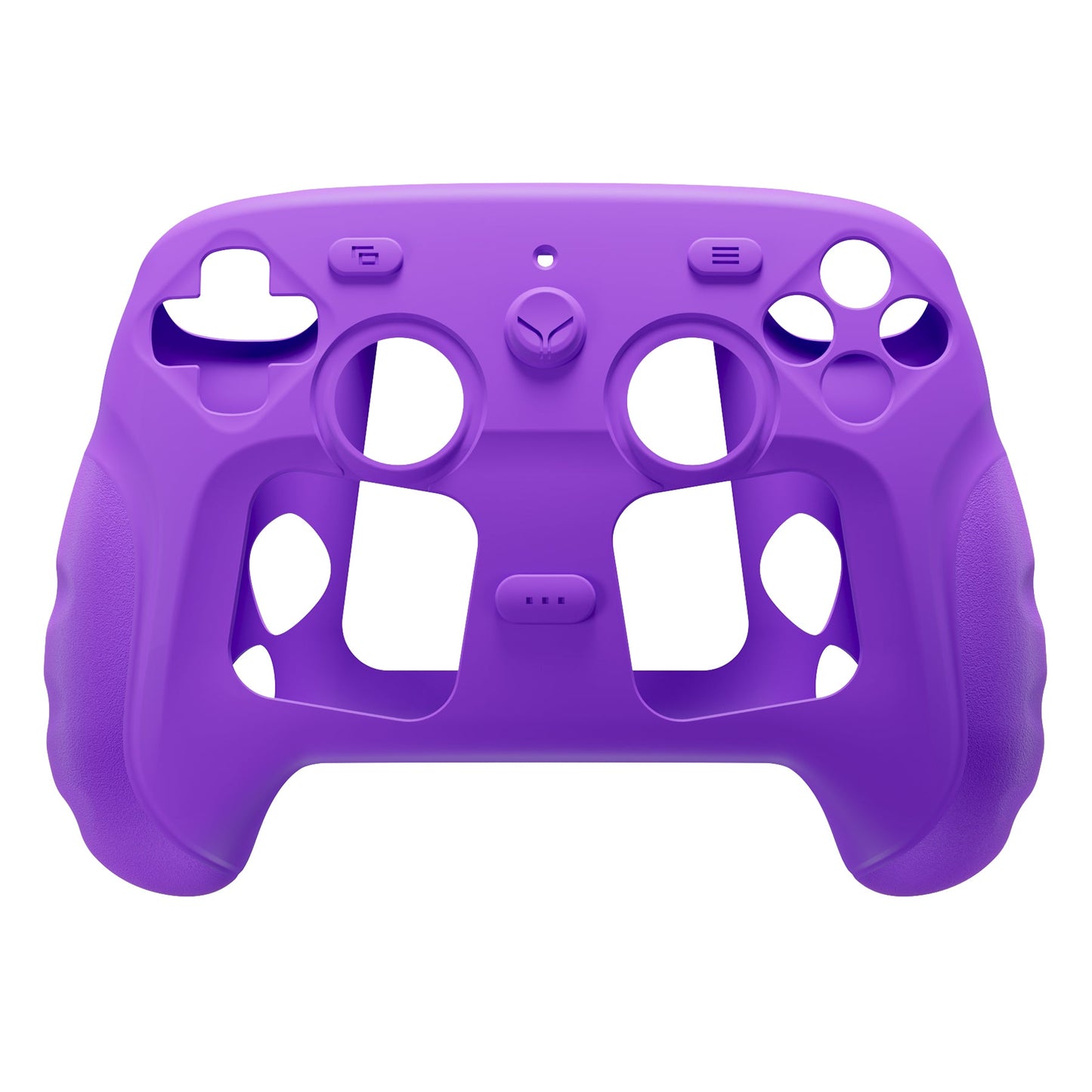 PlayVital Guardian Silicone Cover with 4 Thumb Grips & Stickers for Steam Controller 2 (2026) - Purple PlayVital