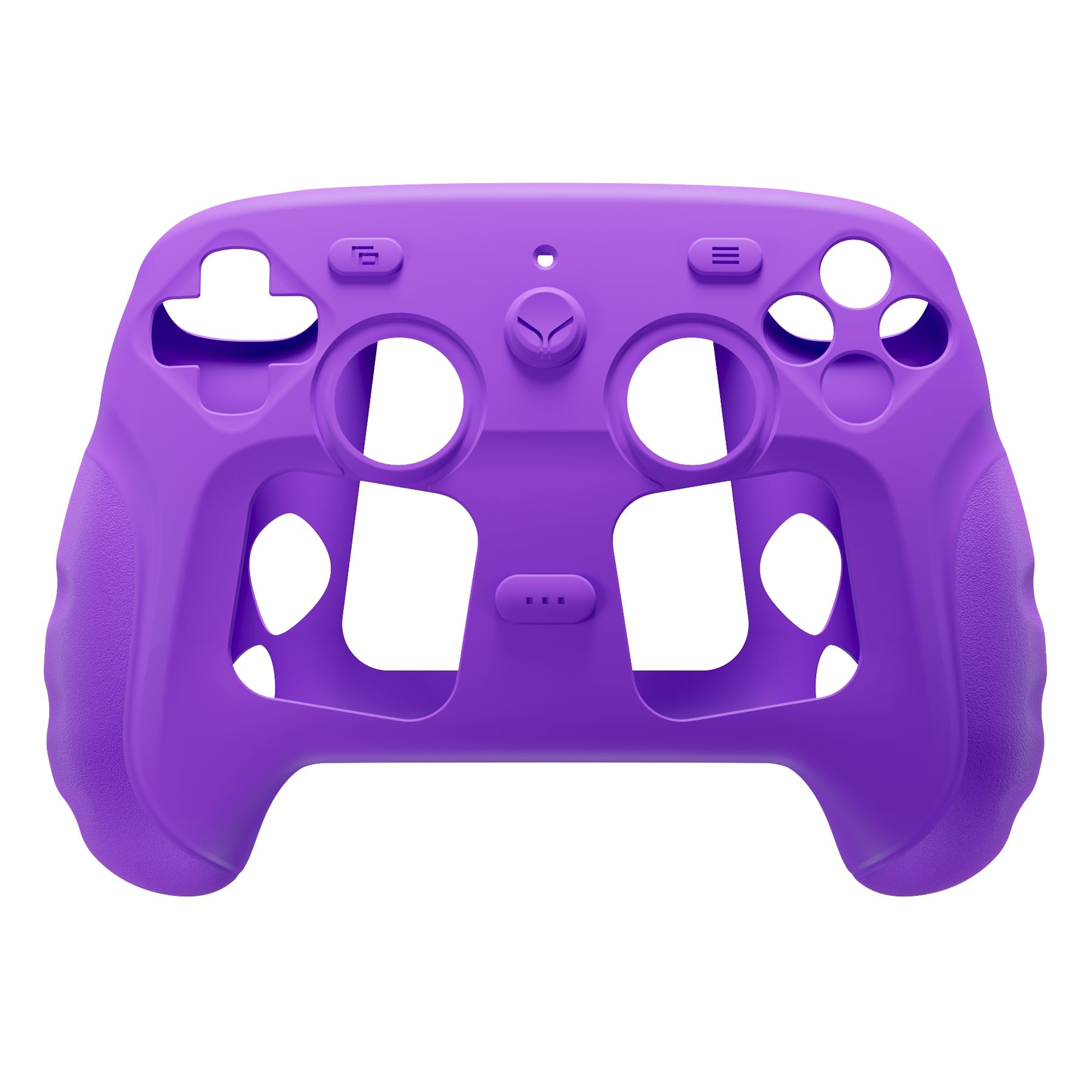 PlayVital Guardian Silicone Cover with 4 Thumb Grips & Stickers for Steam Controller 2 (2026) - Purple PlayVital