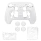 PlayVital Guardian Silicone Cover with 4 Thumb Grips & Stickers for Steam Controller 2 (2026) - White PlayVital