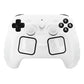 PlayVital Guardian Silicone Cover with 4 Thumb Grips & Stickers for Steam Controller 2 (2026) - White PlayVital