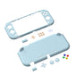 PlayVital Hard Shell Protective Case with Screen Protector & Thumb Grip Caps & Button Caps for Nintendo Switch Lite - Heaven Blue PlayVital