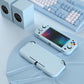PlayVital Hard Shell Protective Case with Screen Protector & Thumb Grip Caps & Button Caps for Nintendo Switch Lite - Heaven Blue PlayVital