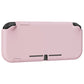 PlayVital Hard Shell Protective Case with Screen Protector & Thumb Grip Caps & Button Caps for Nintendo Switch Lite - Peach Blossom Pink PlayVital