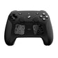 PlayVital Hexagon Diamond Texture Grip Sticker Set for Steam Controller 2, Anti-Slip PU Skin Cover Accessory Kit for Steam Controller with Touchpad Stickers and Thumb Grips - Black PlayVital