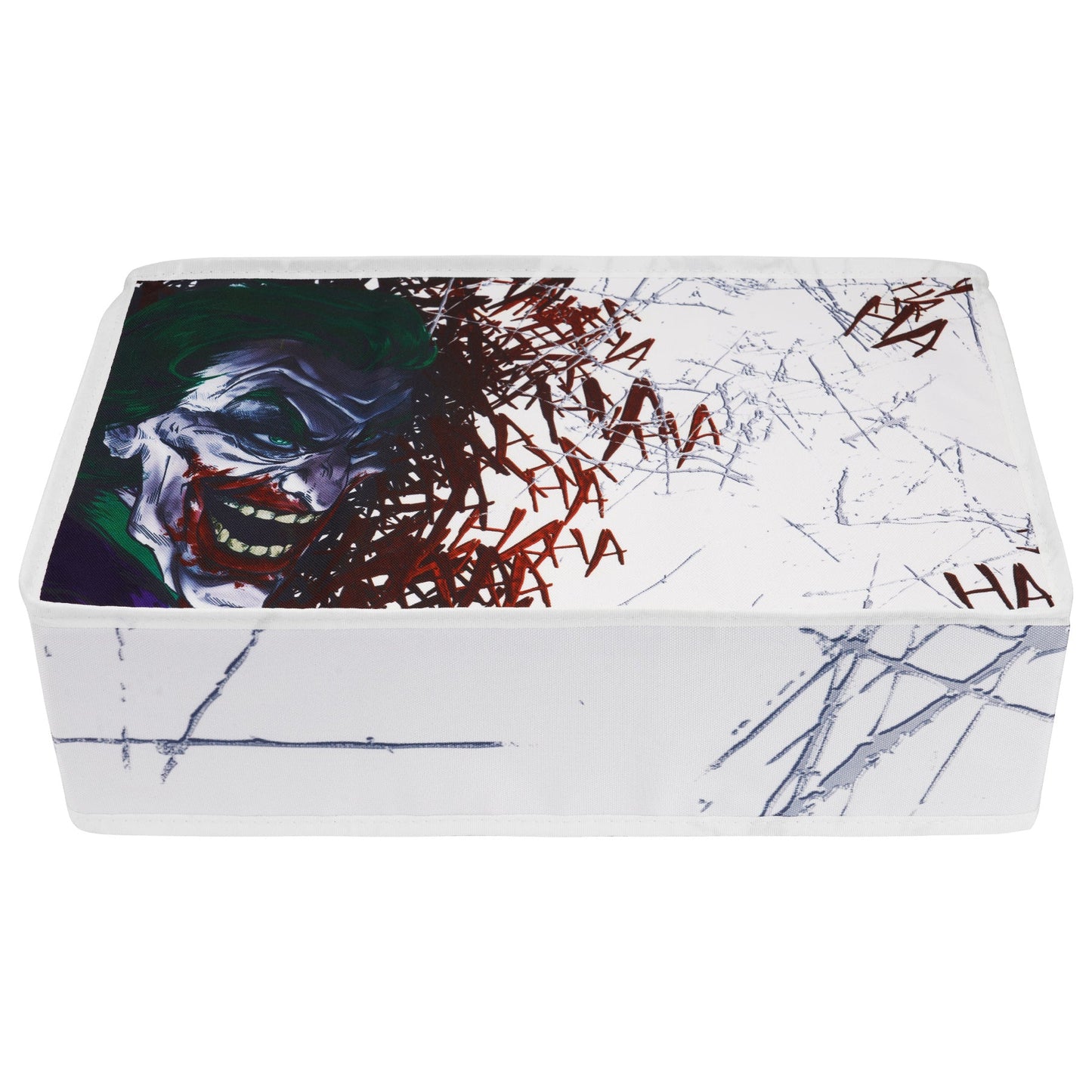 PlayVital Horizontal Anti Scratch Waterproof Nylon Dust Cover for PS5 Console Digital Edition & Regular Edition - Clown Hahaha PlayVital