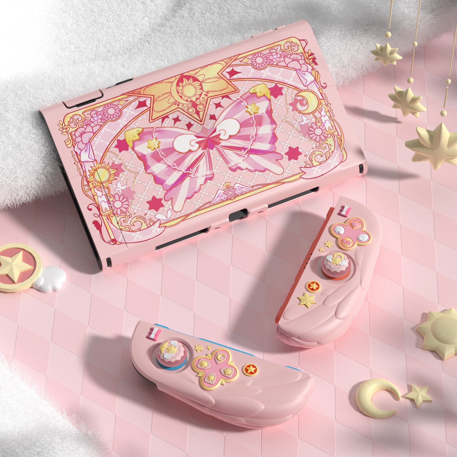 S☆LOUWIN カードケース CASEY(ミラー付)　SOFT PINK Louvini Paris(ルヴィニ パリ)｜カードケース CASEY(ミラー付)/BLACK