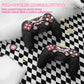 PlayVital Magic Wings Silicone Cover Skin for PS5 Controller with Thumbstick Caps & Themed Stickers, Charging Station Compatible - Black PlayVital