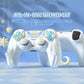 PlayVital Magic Wings Silicone Cover Skin for PS5 Controller with Thumbstick Caps & Themed Stickers, Charging Station Compatible - White PlayVital