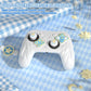 PlayVital Magic Wings Silicone Cover for Nintendo Switch 2 Pro Controller, Cute Protective Skin Case for Switch 2 Pro Controller with Back Button Caps & Thumb Grips & Stickers - White PlayVital