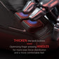 PlayVital Mecha Protective Case with Back Button Enhancement Set & Thumb Grips & Stickers for Steam Deck OLED & LCD - Black PlayVital