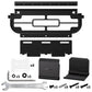 PlayVital Metal Wall Mount Stand with 7 Game Card Slots & 2 Foldable Controller Holders for Nintendo Switch 2, Switch & Switch OLED - Black PlayVital
